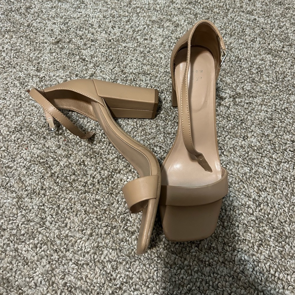 A new day Nude heels - Worn three times